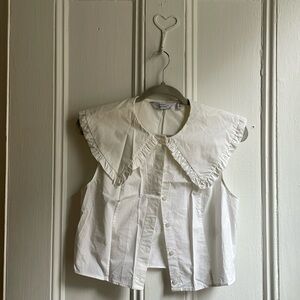 & Other Stories White Collar Button Up